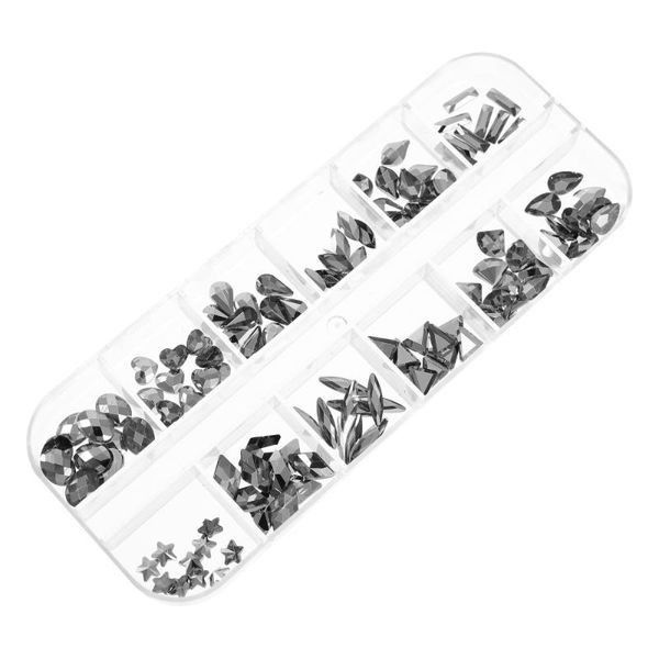 

box diy nail crystal rhinestone manicure art charms decoration drill & accessories