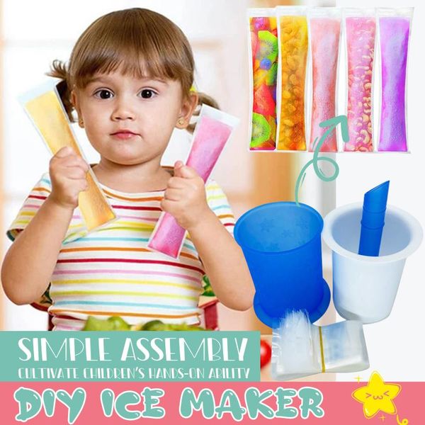 

diy ice maker reusable easy release home cream mold cube baking moulds