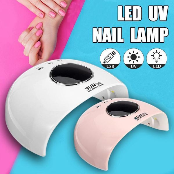 

uv led nail polish glue lamp art gels dryer c-uring light timer potherapy machine1