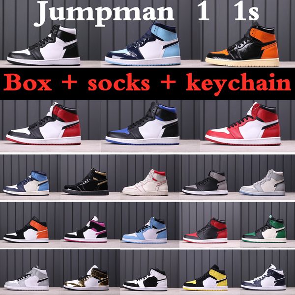 

basketball shoes 1 1s mens sneakers high og dark mocha obsidian unc university blue light smoke grey retro chicago hyper royal gym women#13;