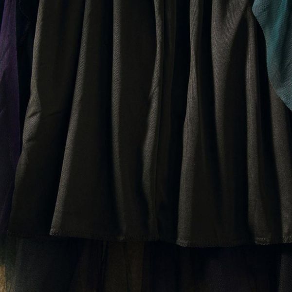 

skirts long tutu tulle skirt women fashion 2021 summer korean irregular contrast color high waist pleated maxi female, Black