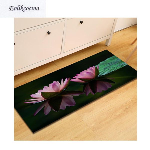 

bath mats water lily banyo paspas anti slip mat door floor tapete banheiro carpet for toliet non alfombra bano