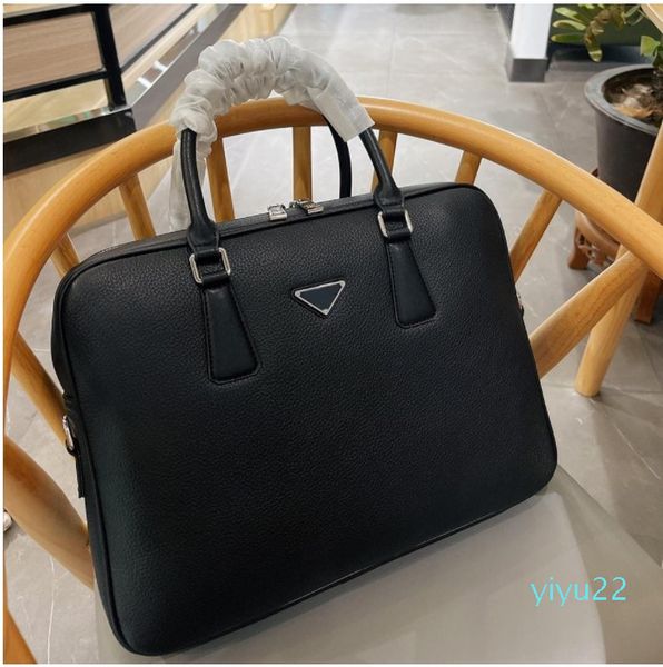 

designer briefcase luxury mens bag men leather brand handbags business tote
