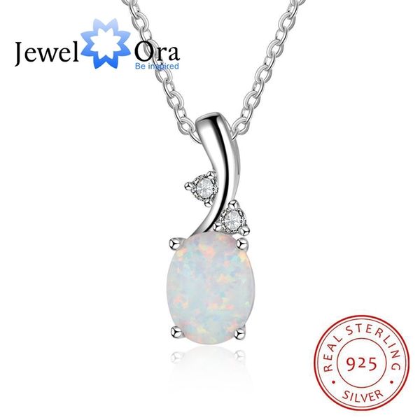 

new accessories s925 silver necklace, female opal tiktok pendant with chain chattering, Black
