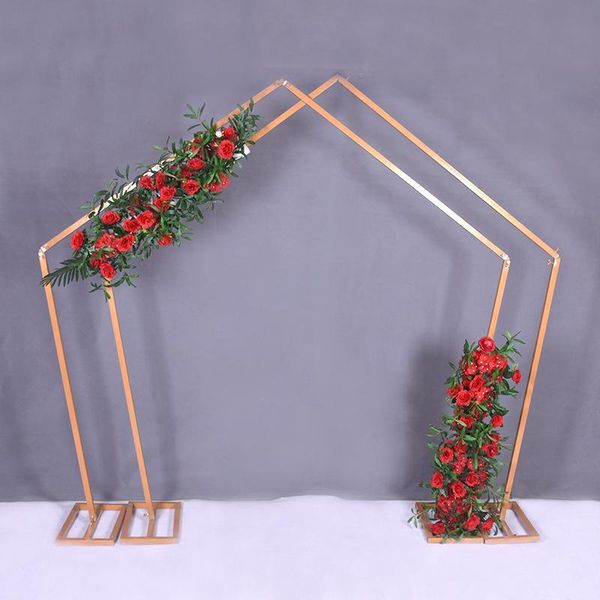 

2pcs iron wedding plinth arch decoration background stage stand other home decor