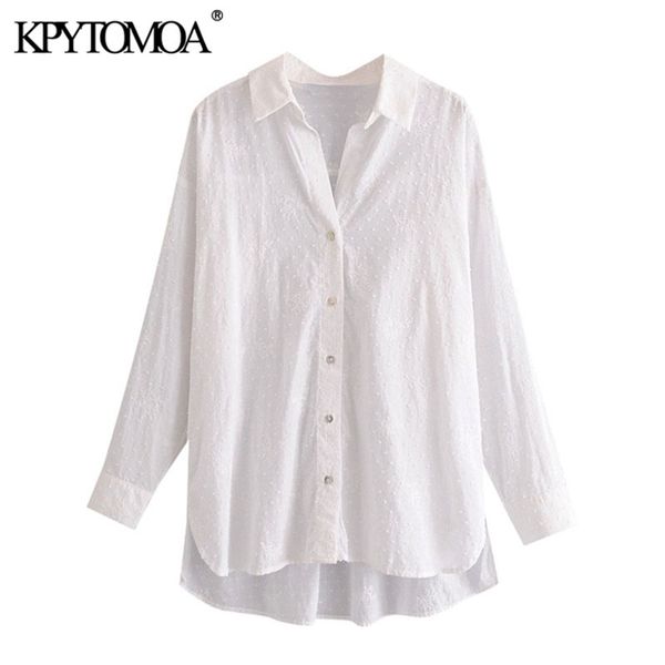 

women fashion with embroidery loose blouses vintage long sleeve button-up female shirts blusas chic 210420, White