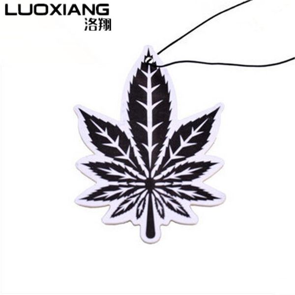

car air freshener perfume pendant small piece leaves scented pink autumn