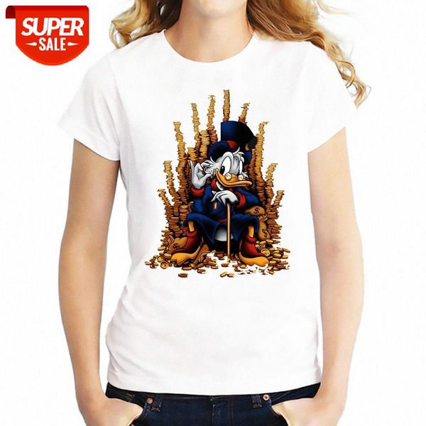 

short-sleeved t-shirt female aesthetics spoof printing students plus size women's clothing #gm0n, White