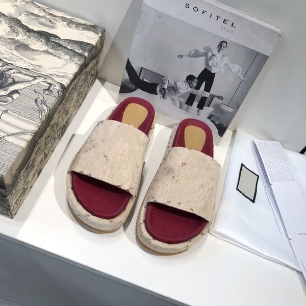 

2021 women print slippers indoor outdoor slip on beach shoes summer toe flip flops ladies non-slip slides new sandals nn0413 zlh, Black