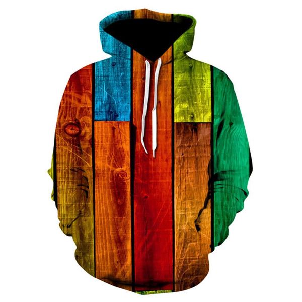 

men's hoodies & sweatshirts streetwear hoodie 3d digital print hooded sweatshirt hip hop pullover high street fashion men, Black