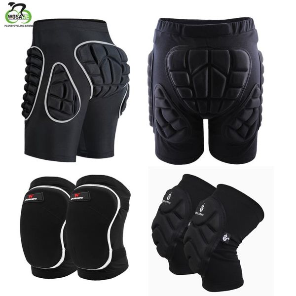 

skiing pants wosawe winter sports snow shorts protective hip bubottom padded amor men ski skate snowboard protection