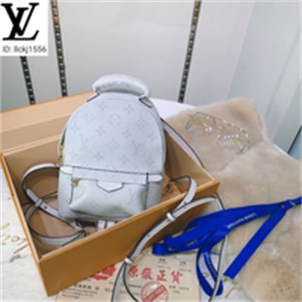 

oxidized brand designer luxury leather m41560 fashionable all-match small business white flower backpack bags women backpacks fashion women, Red;black