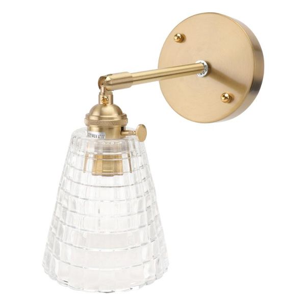 

wall lamp 1pc decorative glass fashion home light bathroom white