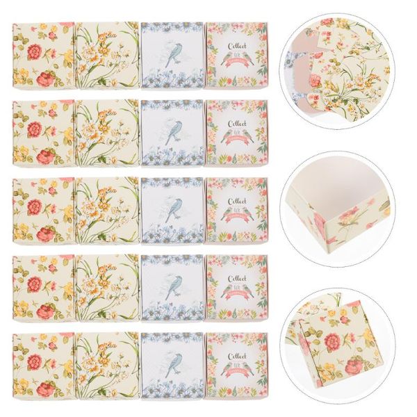

gift wrap 40pcs soap boxes packaging diy paperboard packing cases