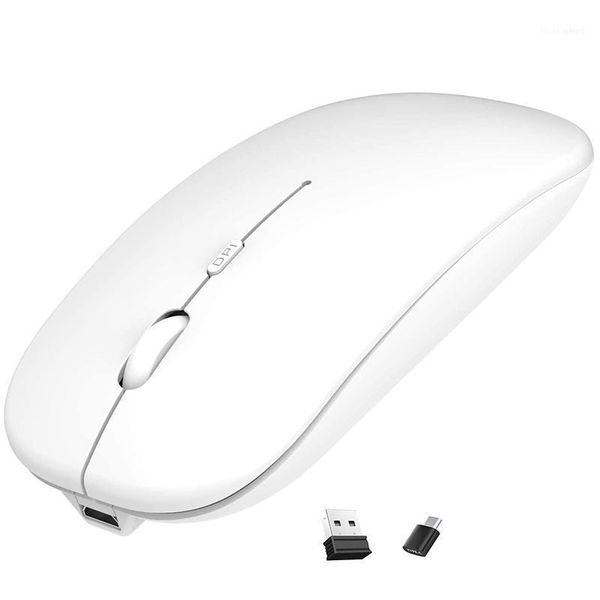 

-rechargeable 2.4ghz wireless bluetooth mouse, slim noiseless mouse with bluetooth, for pc, lap11