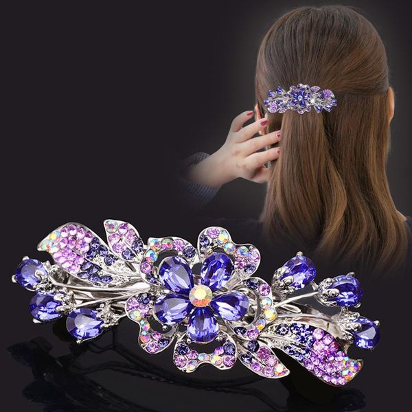 

chinese style hairstyle female hairpin versatile elegant clip spring headdress drill party favor