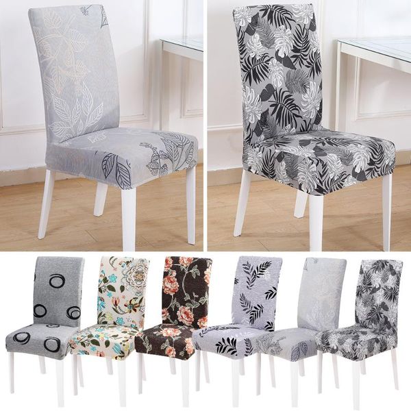 

chair covers dining room cover washable removable stretch seat universal size home el spandex slipcovers