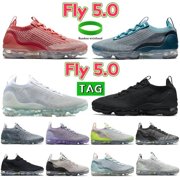 

fly 5.0 mens running shoes triple black white team red hyper royal light bone oreo beige grey kint men women designer sneakers