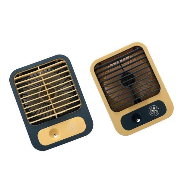 

electric fans personal air cooler evaporative conditioner deskcooling fan mini usb rechargeable with 3 wind speeds