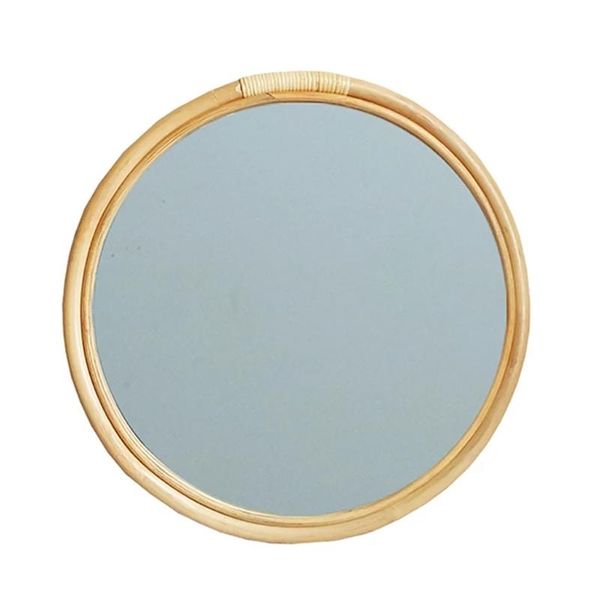 

mirrors rattan circle wall mirror 16 inch round dressing for entryways washrooms