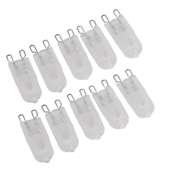

bulbs 10x g9 halogen warm white office frosted light bulb lamp 40w 230v
