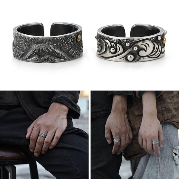 Anéis de casamento Ring personalizado Design requintado 3 Estilos moda para estudantes do ensino médio colegas de classe Teens meninos meninas