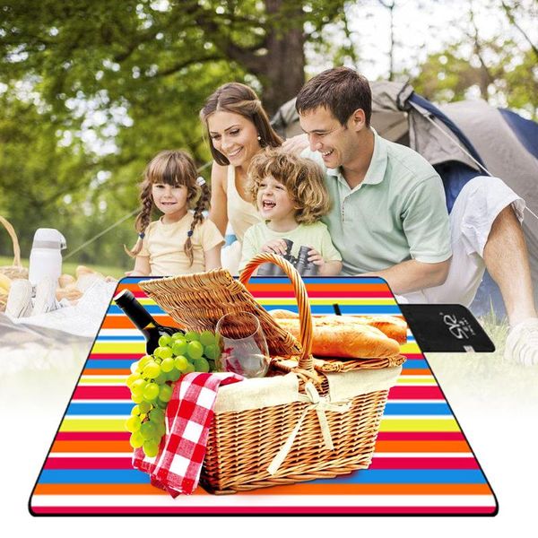 

outdoor pads shengyuan super soft flocking fabric camping mat multifunction foldable suede damp proof insulates picnic