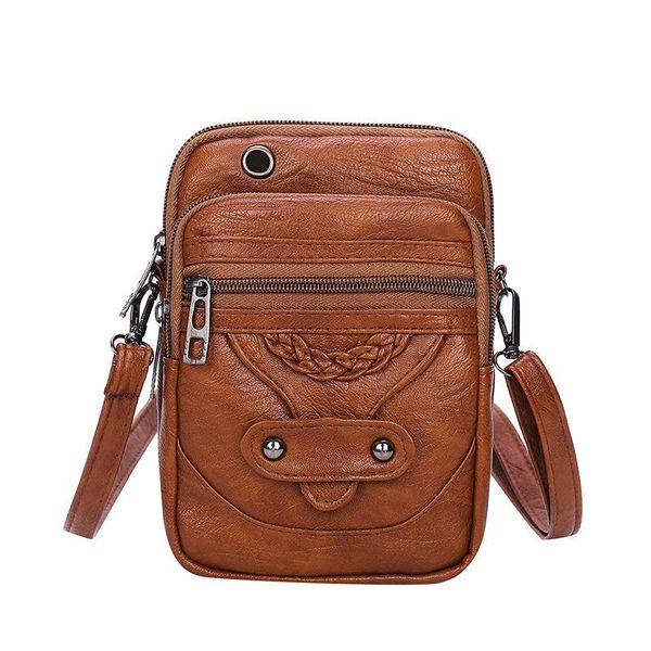 

evening bags women bag mini mobile phone female messenger crossbody soft leather shoulder small handbags designer purse wallet