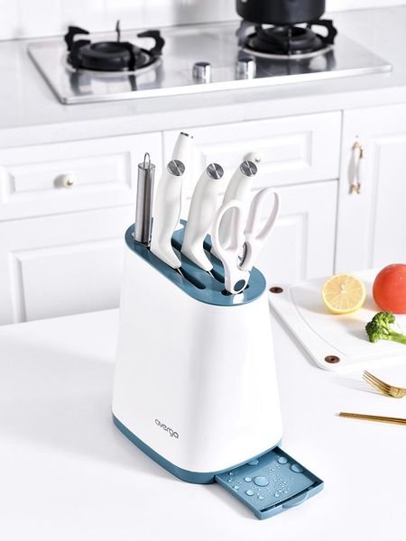 

insert the knife holder household kitchen storage utensils multi-function shelf & organization