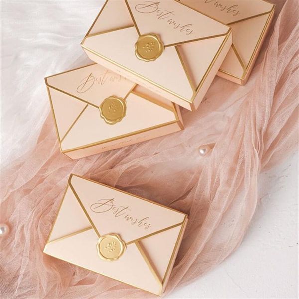 

gift wrap 5pcs chocolate packing box supplies handmade folding boxes wishes bag candy party festival