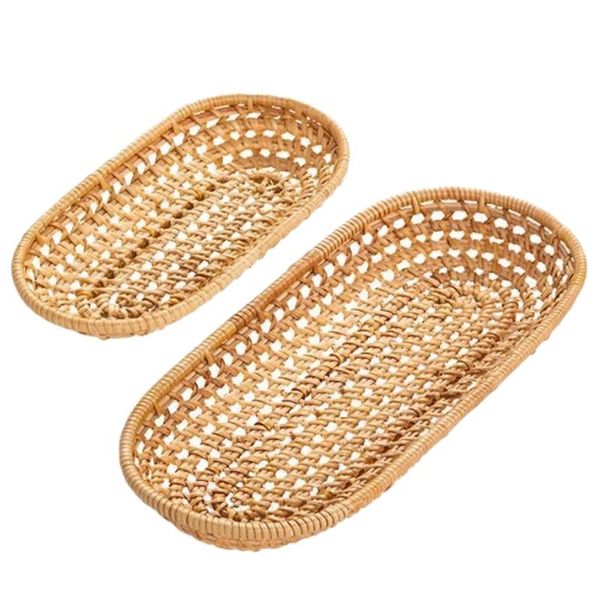 

woven storage basket & desktableware basket(2 sizes) baskets