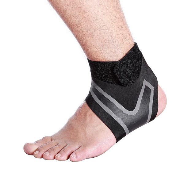 

light breathable pressor outdoor sport ankle guard cover to prevent a sprained basketball and football climbing gear enkelbandje support, Blue;black