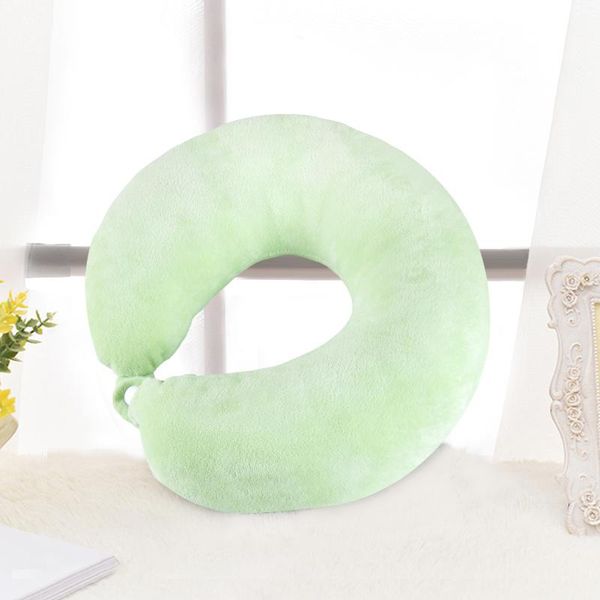

pillow soft and breathable travel for airplane car home use cotton u-shape