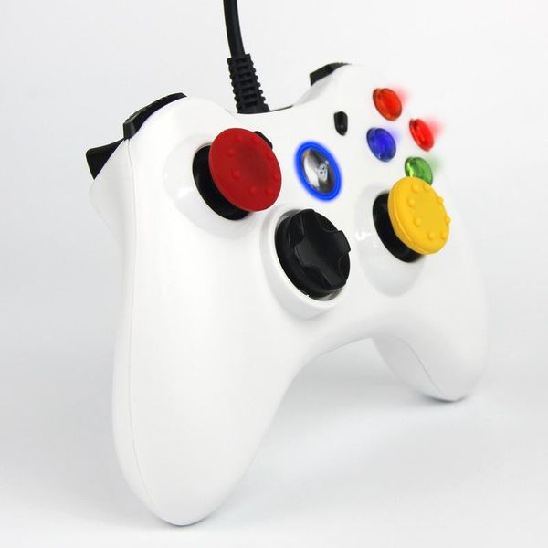 

game controllers & joysticks console gamepads handle pc computer wired mobile usb vibration 360 for xbox