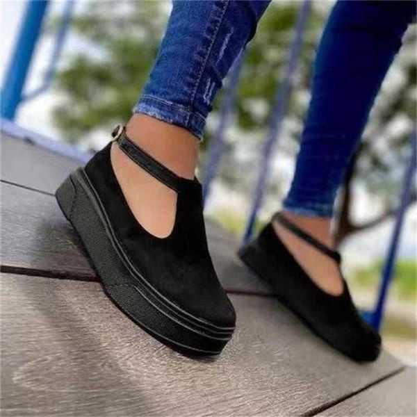 

sandals women solid color round toe buckle flat ladies shoes summer fashion outdoor beach comfy casual female footwear, Black