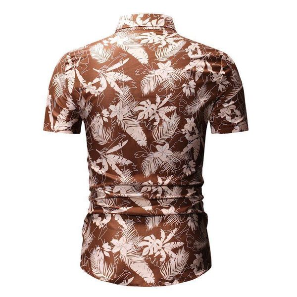 

men's casual shirts hawaiian shirt mens clothing slim fit model evening dress blouse men black red khaki camisa social gpf5, White;black