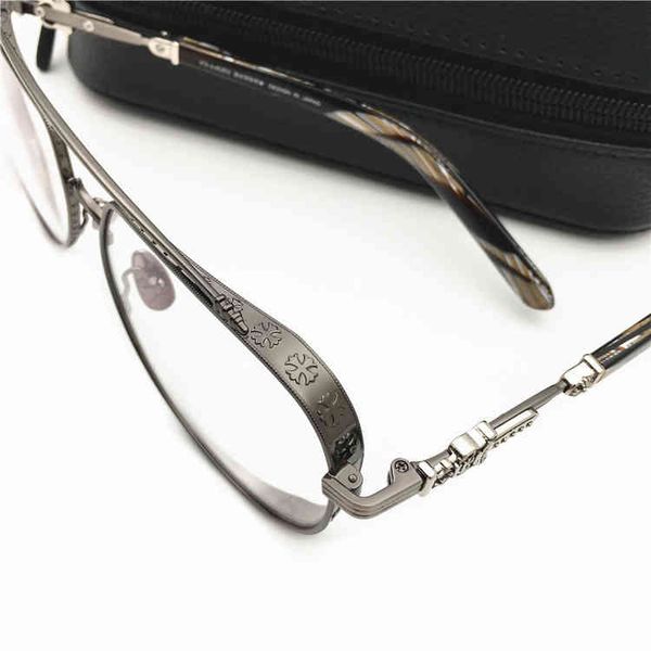 

factory outlet 2021 new fashion personality men's and women's protective large frame anti blue light myopia optical, White;black