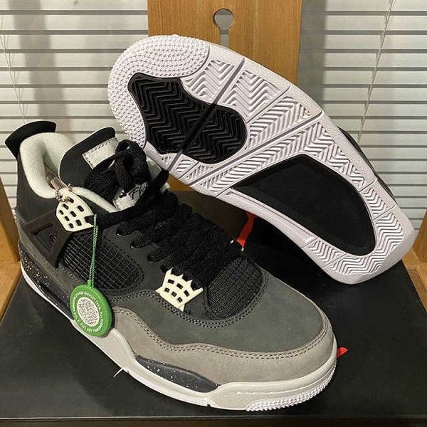 

2020 new cream sail black cat white cement men women jumpman 4 4s basketball shoes cactus jack mens trainers sport shoes