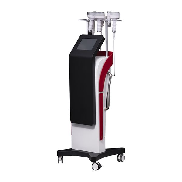 

2021 80k ultrasound cavitation slimming machine with radio frequency vacuum system 6 handles weight loss equipment