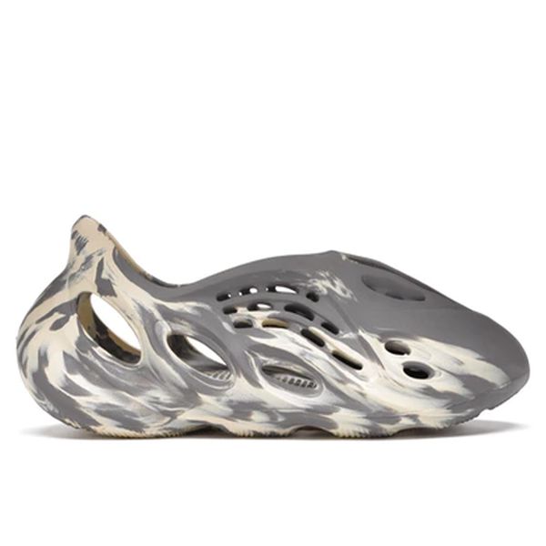 

2021 foam runner slippers cream clay moon gray mineral blue ochre ararat sand men womens sandals street pattern slipper 5516, Black