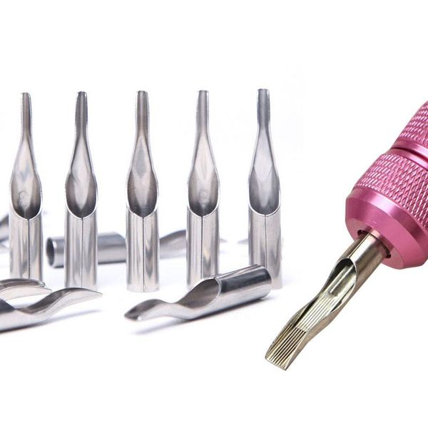 

tattoo needles 1pcs stainless steel tips kit nozzle tip for accessories