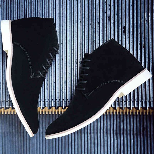 

boots men's fashionable boots comfortable spring lasso-up casual rubber ankles men's shoes hombre black sap yellow 742 e8oh