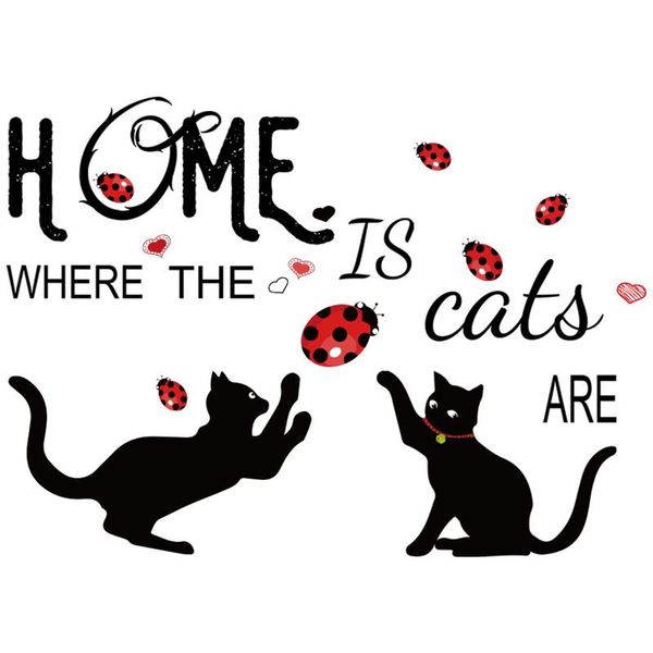 

1pc creative stickers home decor living room wall background window decal wallpapers for children pegatinas