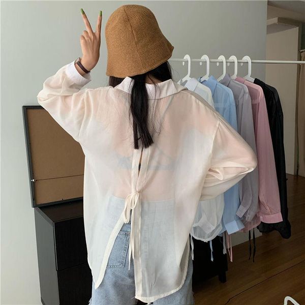 

women's blouses & shirts women blouse spring 2021 clothing loose white shirt blusas mujer de moda