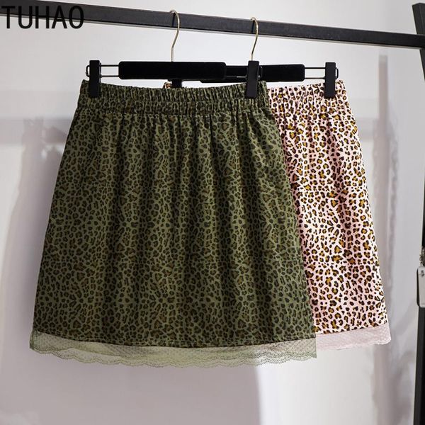 

plus size 6xl 5xl 4xl 3xl high waist button skirt women summer casual big above knee mini wm20 skirts, Black