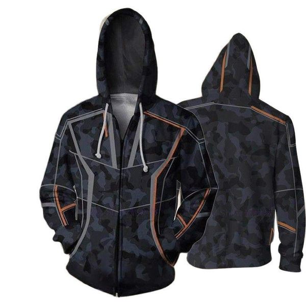 

men's hoodies & sweatshirts and women's summer loose casual sportswear 3d printing patterns fashion trend style super trendy hands, Black