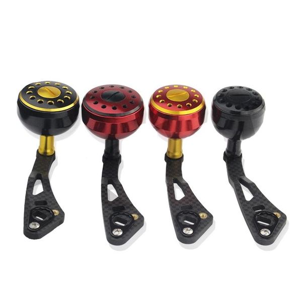 Baitcasting Reels Balıkçılık Makarası Tutağı Yedek Karbon Fiber Döndürme ile Alaşım Knob T4MF