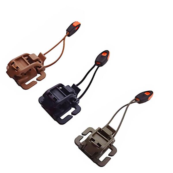 

cords, slings and webbing 3pcs outdoor buckle clip whistle walking stick fixed