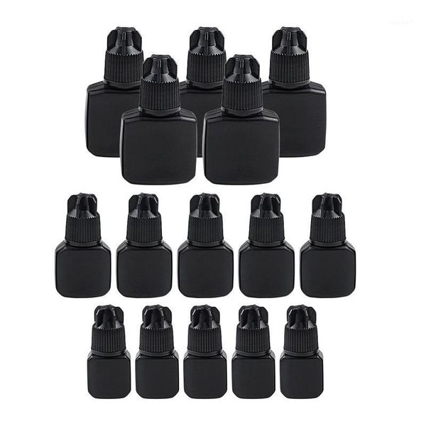 

storage bottles & jars 5 pcs empty glue eyelash extensions plastic container 5ml lash