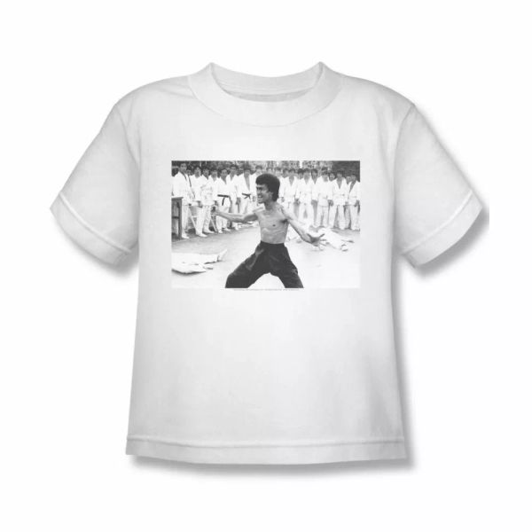 

Bruce Lee Triumphant Juvenile Short Sleeve T-Shirt Sizes- S- New, White;black